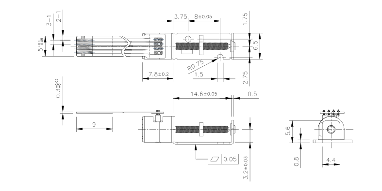 OT-SM065L-133步進電機_絲桿步進電機_相機馬達_醫(yī)療設(shè)備電機-萬至達電機