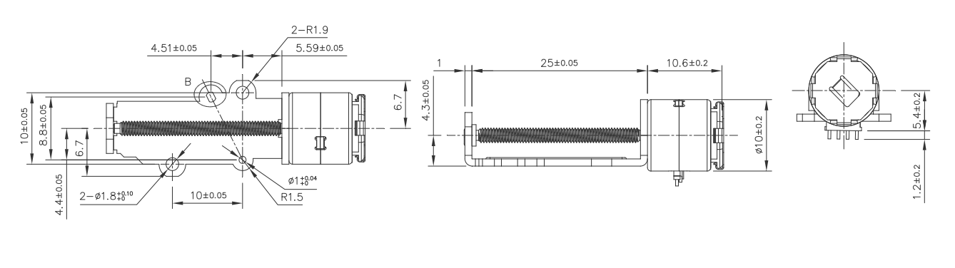 OT-SM10L-003步進(jìn)電機(jī)_絲桿步進(jìn)電機(jī)_攝像機(jī)電機(jī)_微型電機(jī)-萬(wàn)至達(dá)電機(jī)