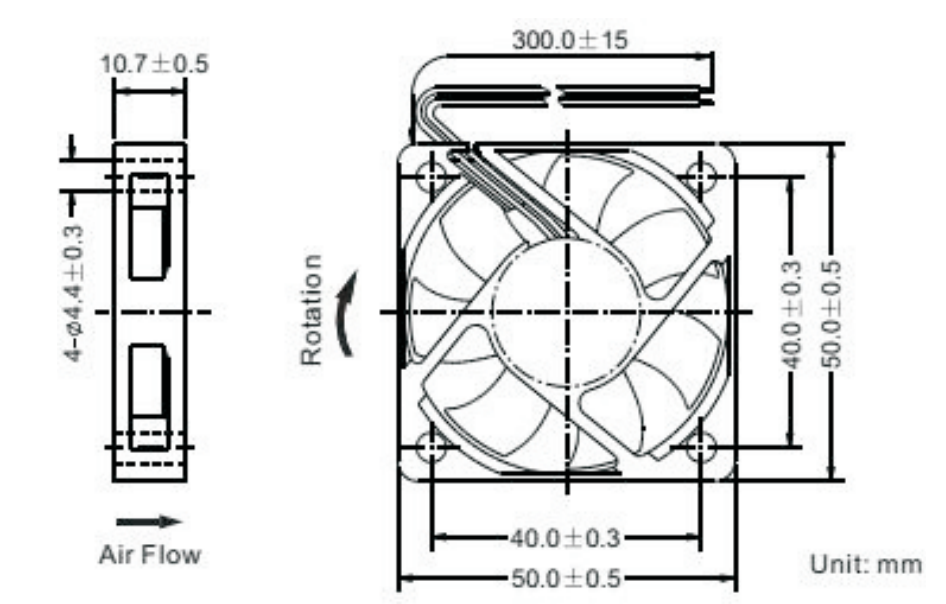 OT-EF5010無刷電機(jī)|風(fēng)扇電機(jī)|散熱風(fēng)扇|無刷直流電機(jī)-萬至達(dá)電機(jī)