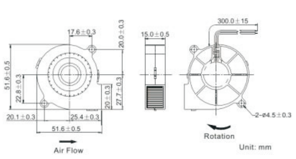 OT-EF5115無刷電機|風扇電機|無刷電機生產(chǎn)廠-萬至達電機
