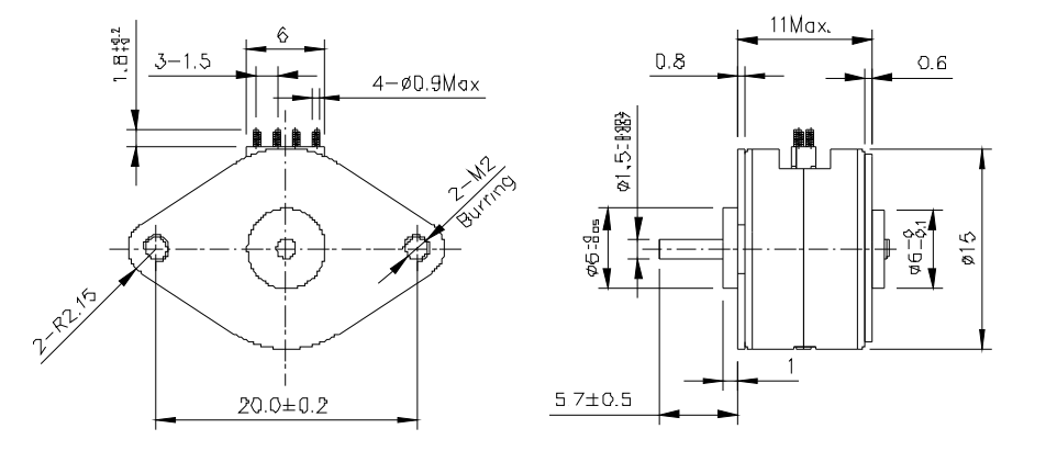 OT-SM15P-051步進(jìn)電機(jī)|光驅(qū)電機(jī)|POS機(jī)電機(jī)|激光設(shè)備電機(jī)|微型步進(jìn)電機(jī)-萬(wàn)至達(dá)電機(jī)