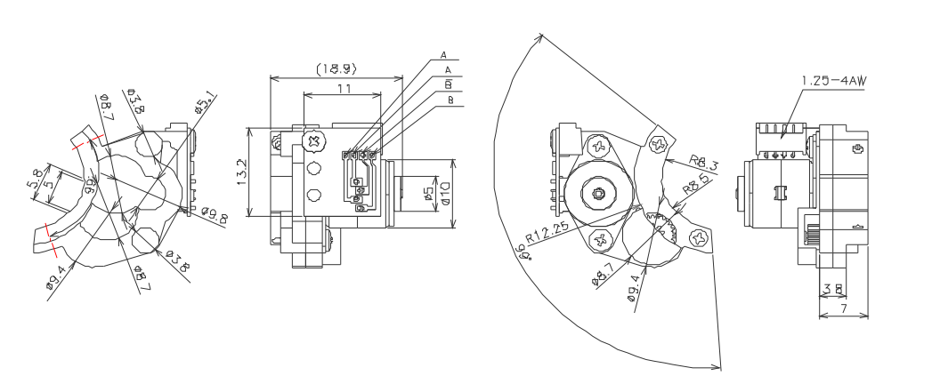 OT-GSM10-191步進(jìn)電機(jī)|攝像機(jī)馬達(dá)|微型打印機(jī)電機(jī)-萬(wàn)至達(dá)電機(jī)