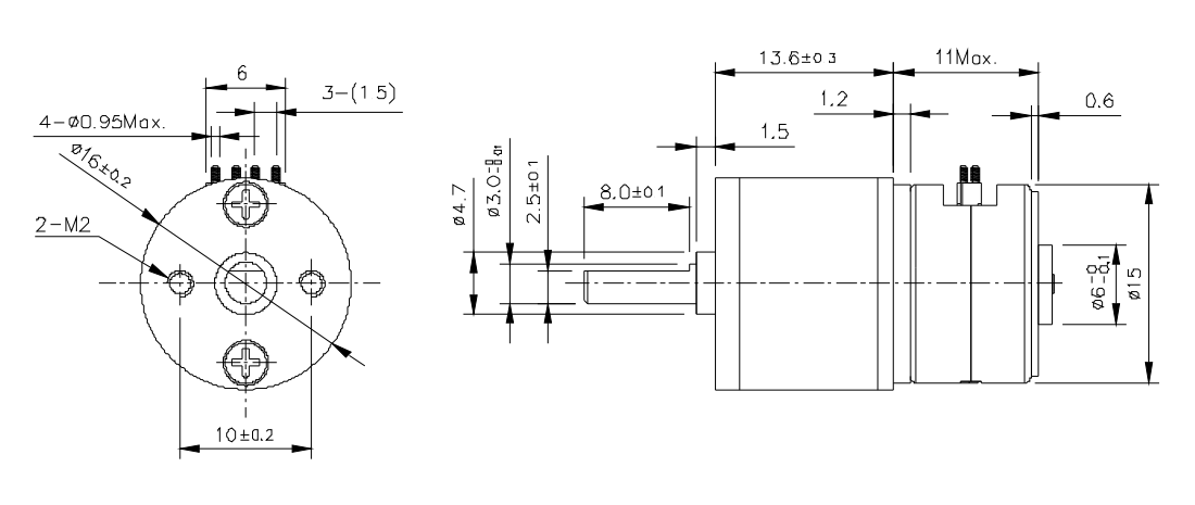 OT-GSM15-050步進電機|POS機電機|光驅(qū)電機|激光設備電機|微型馬達-萬至達電機