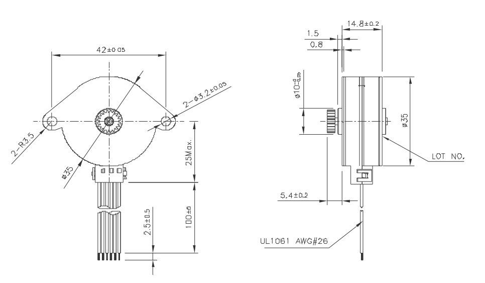 OT-SM35P-363步進(jìn)電機(jī)|微型打印機(jī)電機(jī)|照片打印機(jī)電機(jī)|微型馬達(dá)-萬(wàn)至達(dá)電機(jī)