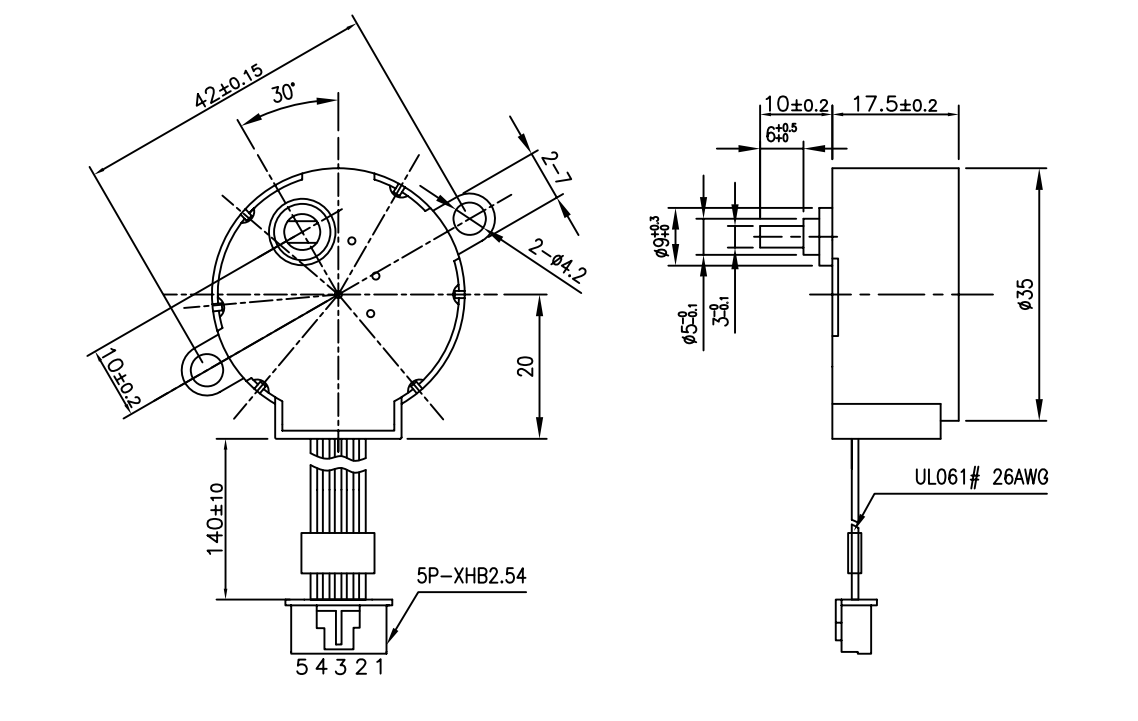 OT-GSM35-005減速步進(jìn)電機(jī)|步進(jìn)電機(jī)參數(shù)|空調(diào)電機(jī)|風(fēng)門(mén)執(zhí)行器電機(jī)-萬(wàn)至達(dá)電機(jī)