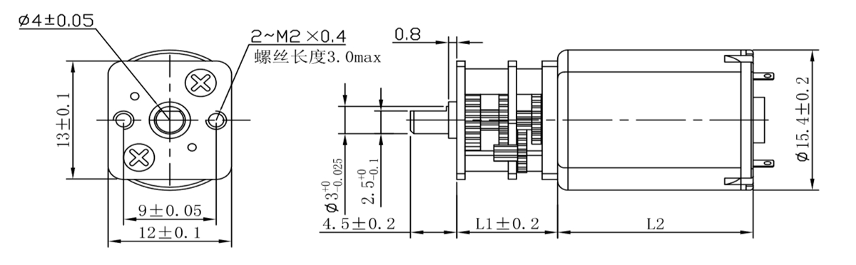 OT-13GA減速電機(jī)_小型減速機(jī)_直流減速電機(jī)_微型電機(jī)定制-萬至達(dá)電機(jī)