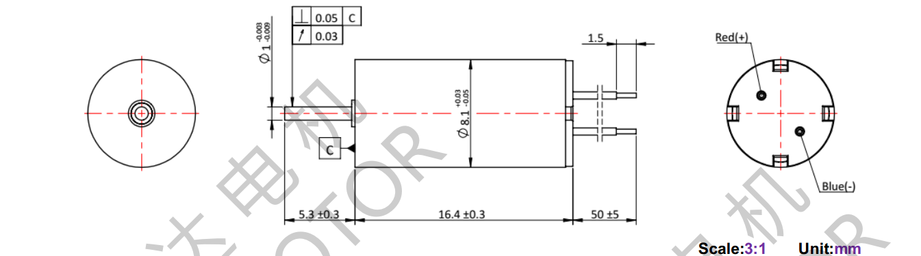 OT-CM0816空心杯電機(jī)-萬至達(dá)電機(jī)