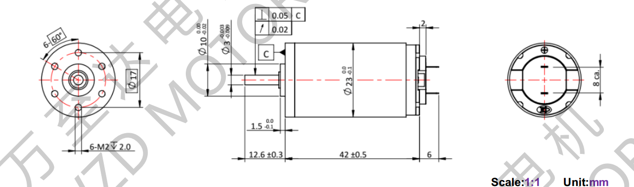 OT-CM2342空心杯電機(jī)-萬(wàn)至達(dá)電機(jī)